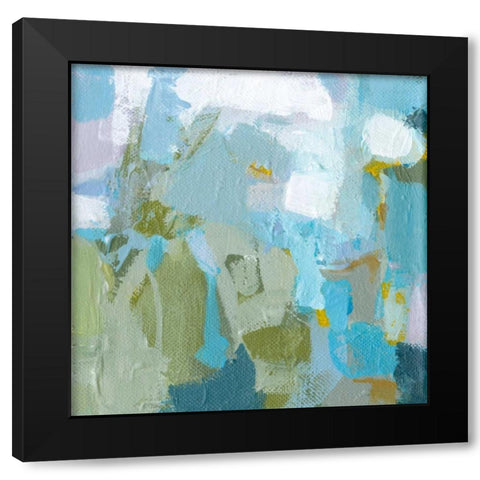 Dinner Mints Black Modern Wood Framed Art Print with Double Matting by Long, Christina