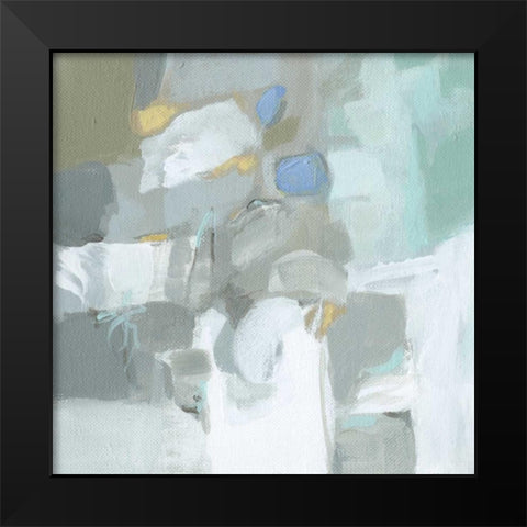 Toasted Coconut Black Modern Wood Framed Art Print by Long, Christina