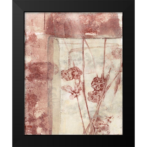 Framed Blossoms I Black Modern Wood Framed Art Print by Goldberger, Jennifer