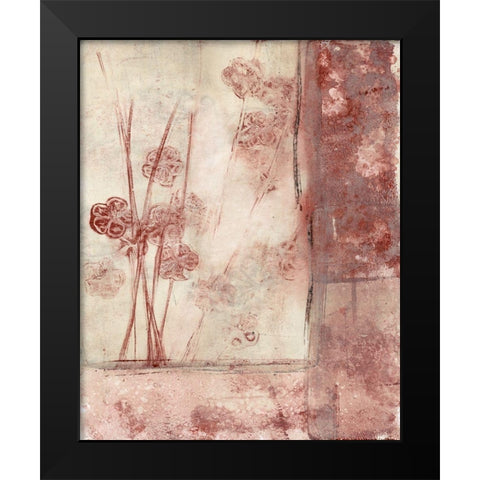 Framed Blossoms II Black Modern Wood Framed Art Print by Goldberger, Jennifer