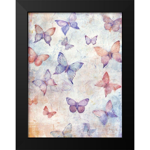 In Flight II Black Modern Wood Framed Art Print by OToole, Tim