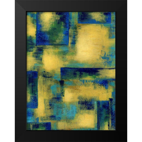 Unconditional I Black Modern Wood Framed Art Print by Stramel, Renee W.