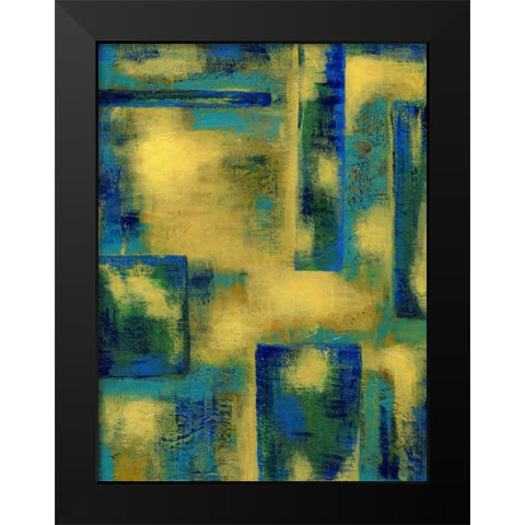 Unconditional II Black Modern Wood Framed Art Print by Stramel, Renee W.