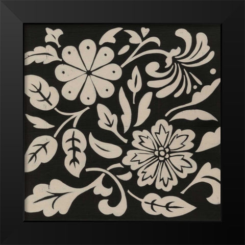 Ginter Charcoal I Black Modern Wood Framed Art Print by Zarris, Chariklia
