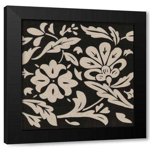 Ginter Charcoal IV Black Modern Wood Framed Art Print with Double Matting by Zarris, Chariklia