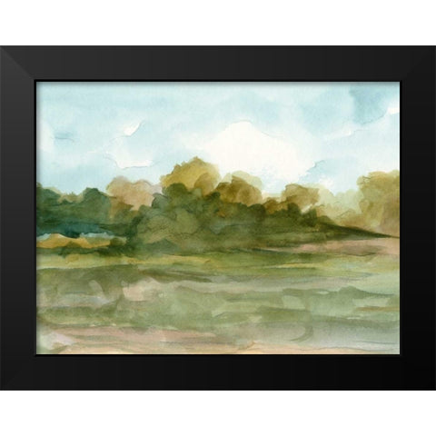 Watercolour Sketchbook II Black Modern Wood Framed Art Print by Harper, Ethan