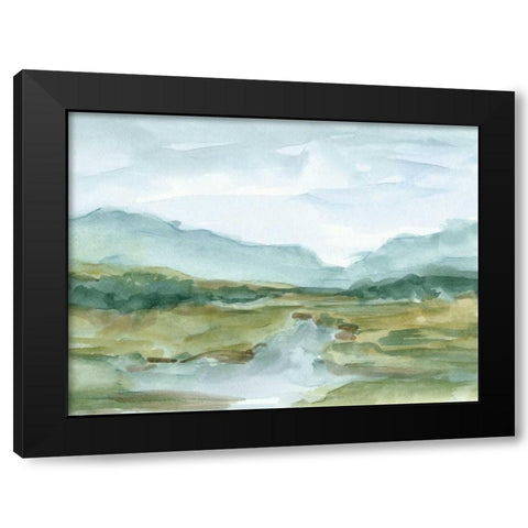 Watercolour Sketchbook IV Black Modern Wood Framed Art Print with Double Matting by Harper, Ethan