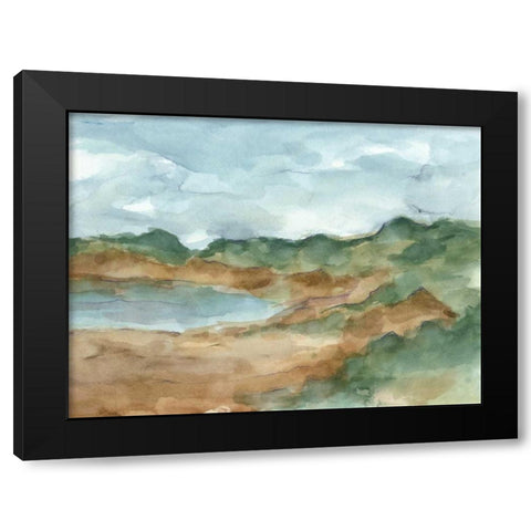 Watercolour Sketchbook VIII Black Modern Wood Framed Art Print by Harper, Ethan