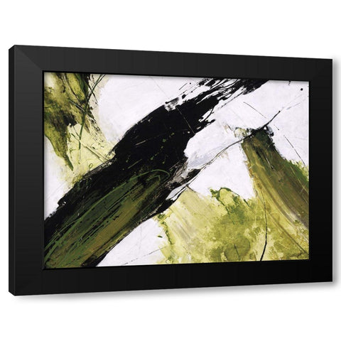Score Black Modern Wood Framed Art Print with Double Matting by Schicker, Joshua