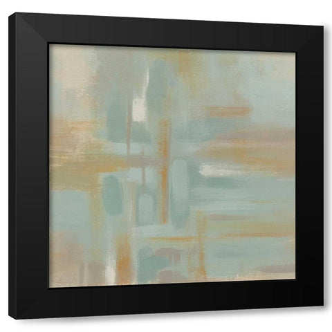 Mirage I Black Modern Wood Framed Art Print by Vess, June Erica
