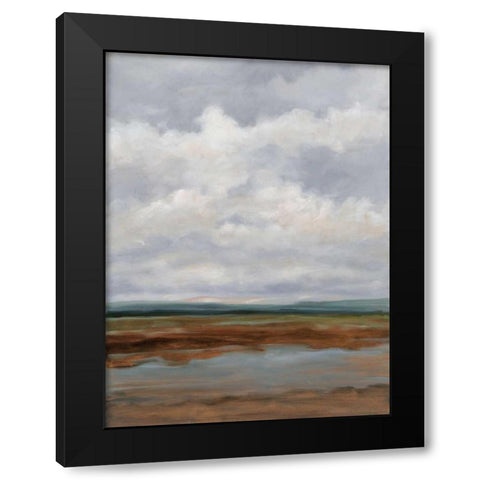 Before Sunset II Black Modern Wood Framed Art Print with Double Matting by Harper, Ethan