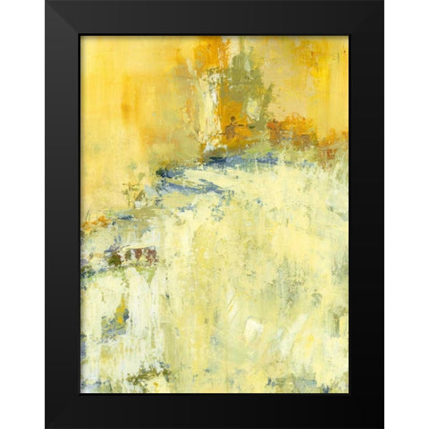 Among the Yellows II Black Modern Wood Framed Art Print by Bothne, Janet