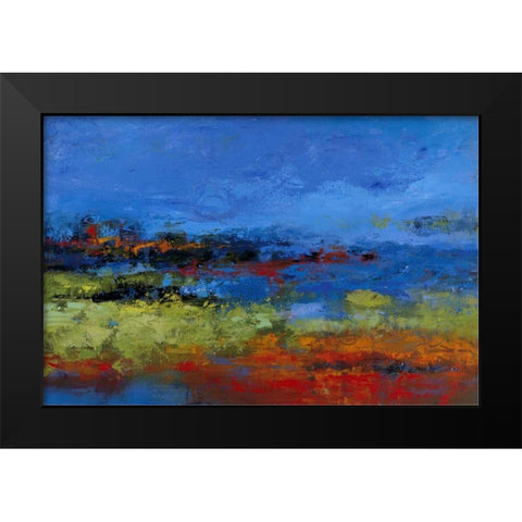 Thicker than Water II Black Modern Wood Framed Art Print by Bothne, Janet