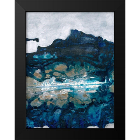 Cooling Pool III Black Modern Wood Framed Art Print by Taylor, Kari