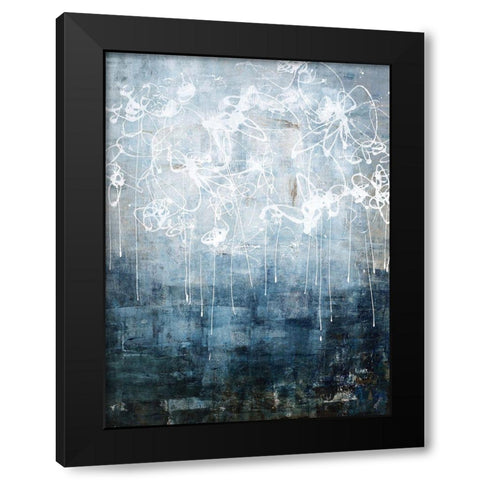 Caveman Marks II Black Modern Wood Framed Art Print by Taylor, Kari