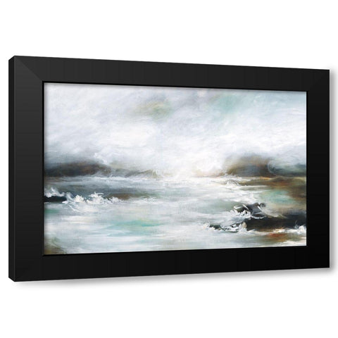 Coastal View IV Black Modern Wood Framed Art Print by Drotar, Rikki