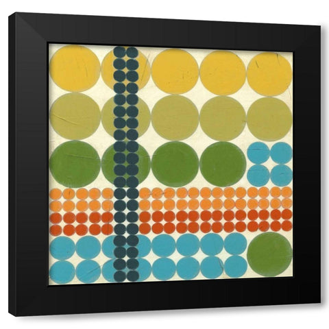 Arcade I Black Modern Wood Framed Art Print by Vess, June Erica