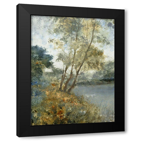 Custom Ethereal Waters I (ASH) Black Modern Wood Framed Art Print by OToole, Tim