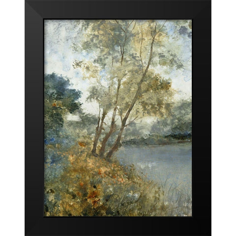 Custom Ethereal Waters I (ASH) Black Modern Wood Framed Art Print by OToole, Tim