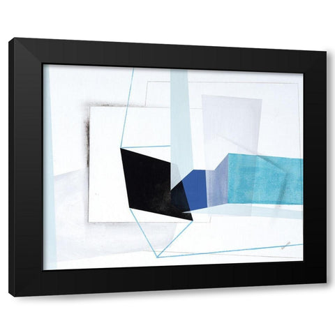 Mixtape I Black Modern Wood Framed Art Print by Edmunds, Sydney