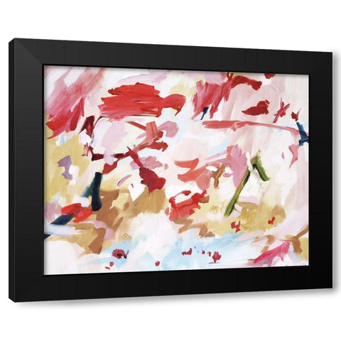 Pixies Breath Black Modern Wood Framed Art Print by Schicker, Joshua