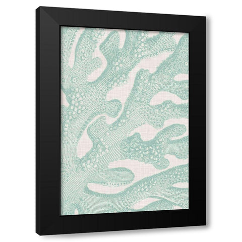 Coastal Christmas Collection F Black Modern Wood Framed Art Print with Double Matting by Vision Studio