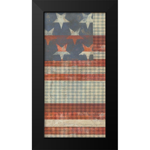 Fourth on the Farm Collection B Black Modern Wood Framed Art Print by Studio W