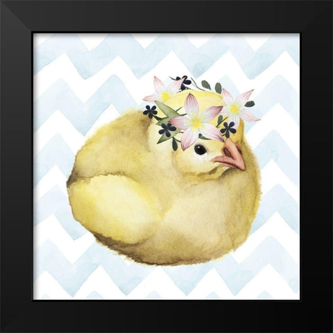 Easter Babies Collection H Black Modern Wood Framed Art Print by Popp, Grace