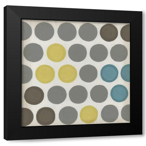 Marquee Lights II Black Modern Wood Framed Art Print with Double Matting by Vess, June Erica