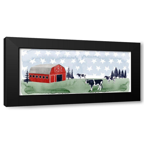 American Herd Collection D Black Modern Wood Framed Art Print by Popp, Grace