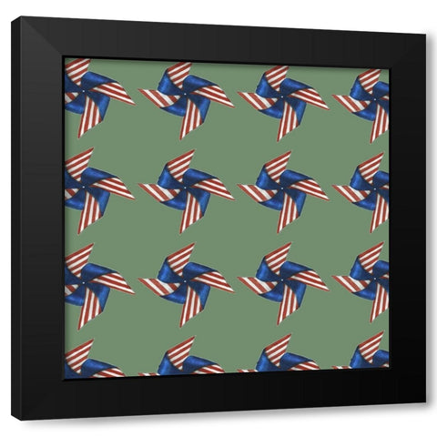 American Herd Collection G Black Modern Wood Framed Art Print with Double Matting by Popp, Grace