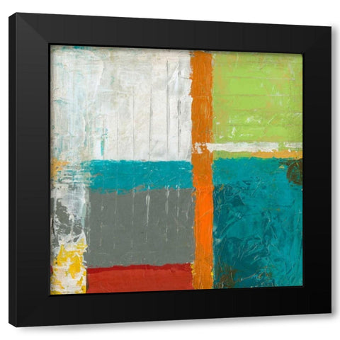 Urban Impact II Black Modern Wood Framed Art Print by Vess, June Erica