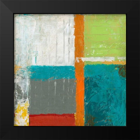 Urban Impact II Black Modern Wood Framed Art Print by Vess, June Erica