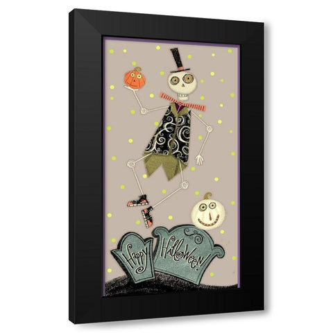 EEK Collection B Black Modern Wood Framed Art Print with Double Matting by Eisner, Viv