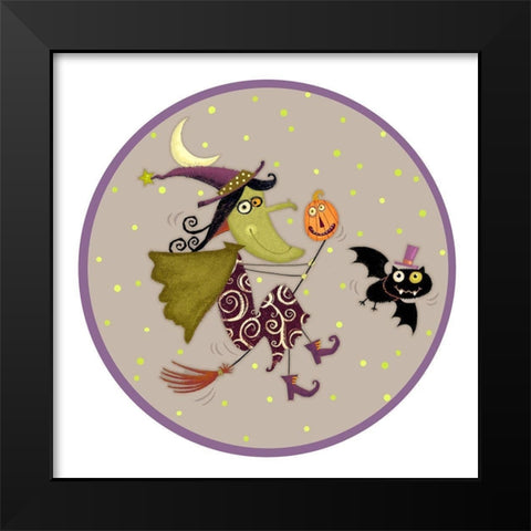 EEK Collection C Black Modern Wood Framed Art Print by Eisner, Viv