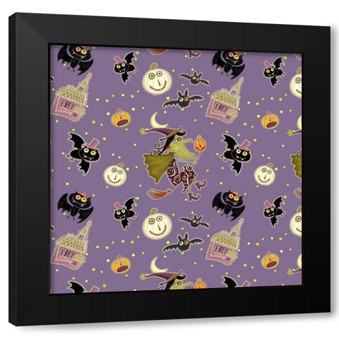 EEK Collection H Black Modern Wood Framed Art Print by Eisner, Viv