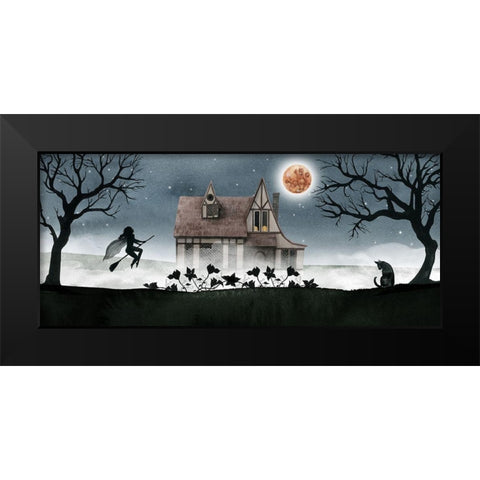 Harvest Moon Collection D Black Modern Wood Framed Art Print by Popp, Grace