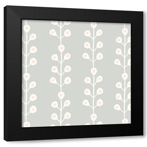 Mama and Me Collection H Black Modern Wood Framed Art Print by Borges, Victoria