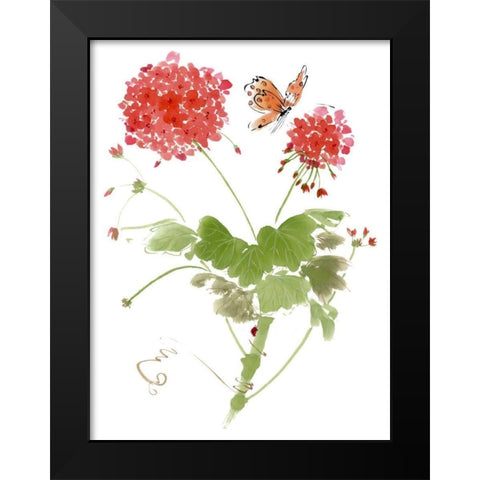 Summer Rapture II Black Modern Wood Framed Art Print by Parker, Nan Rae