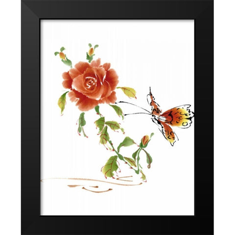 Summer Rapture III Black Modern Wood Framed Art Print by Parker, Nan Rae