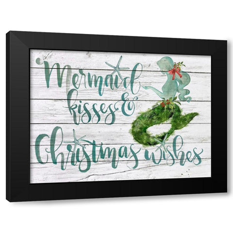 Tis the Seasun Collection A Black Modern Wood Framed Art Print by Parker, Jennifer Paxton