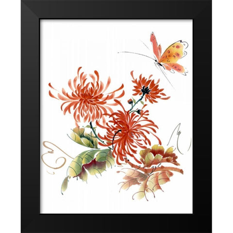 Summer Rapture IV Black Modern Wood Framed Art Print by Parker, Nan Rae