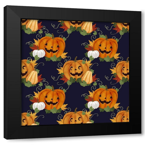 Halloween Pets Collection H Black Modern Wood Framed Art Print with Double Matting by Borges, Victoria
