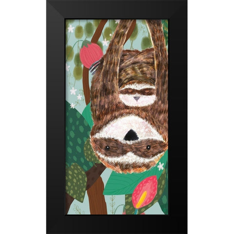 Mothers Love Collection B Black Modern Wood Framed Art Print by Hernandez, Larisa