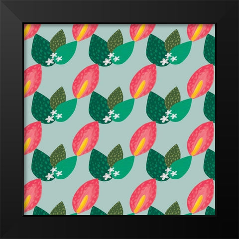Mothers Love Collection F Black Modern Wood Framed Art Print by Hernandez, Larisa