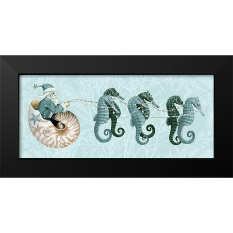 The Sea Santa Collection D Black Modern Wood Framed Art Print by Popp, Grace