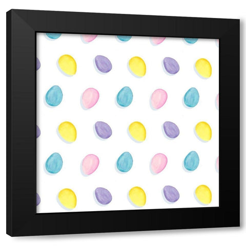 Easter Cats Collection G Black Modern Wood Framed Art Print by Popp, Grace