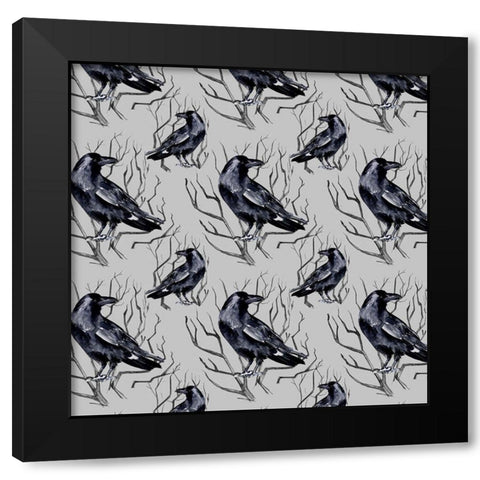 Nevermore Collection I Black Modern Wood Framed Art Print by Parker, Jennifer Paxton