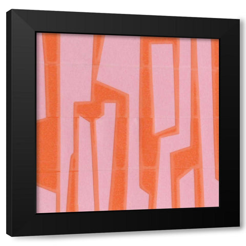Modern Circuit III Black Modern Wood Framed Art Print by McMullen, Charles