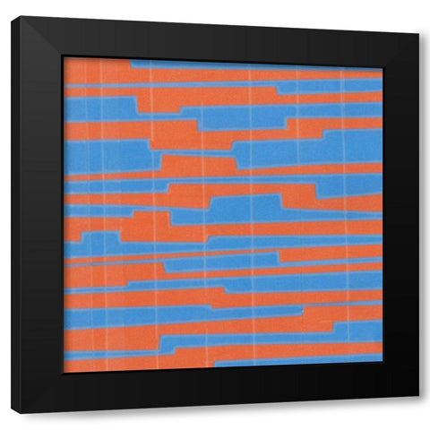 Modern Circuit VI Black Modern Wood Framed Art Print by McMullen, Charles
